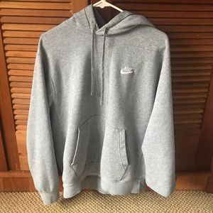 Grey nike hoodie